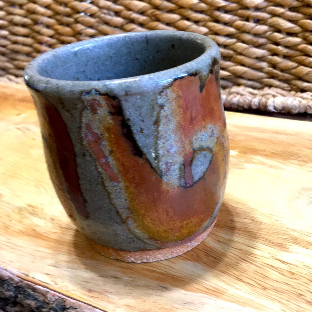 Tollefson Vintage Stamped Pottery Cup/mug
